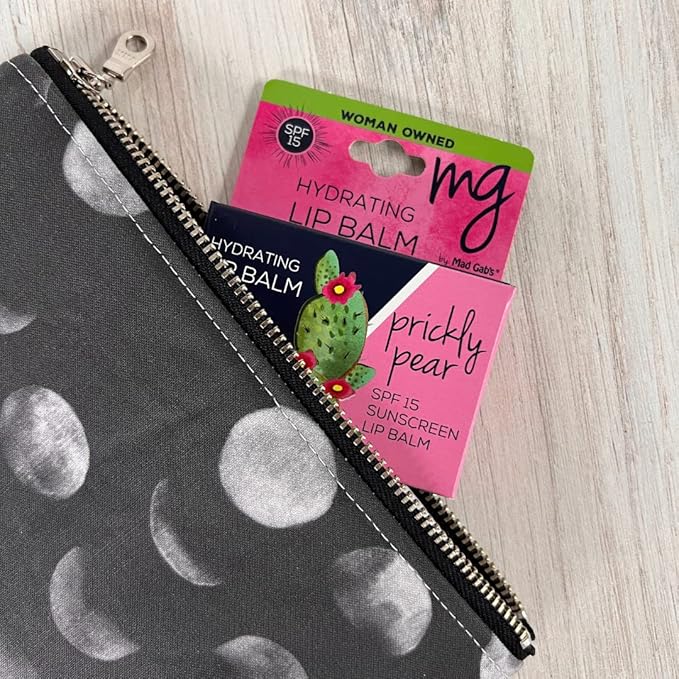 MG Signature Prickly Pear Lip Balms with SPF 15 (Pack of 3)