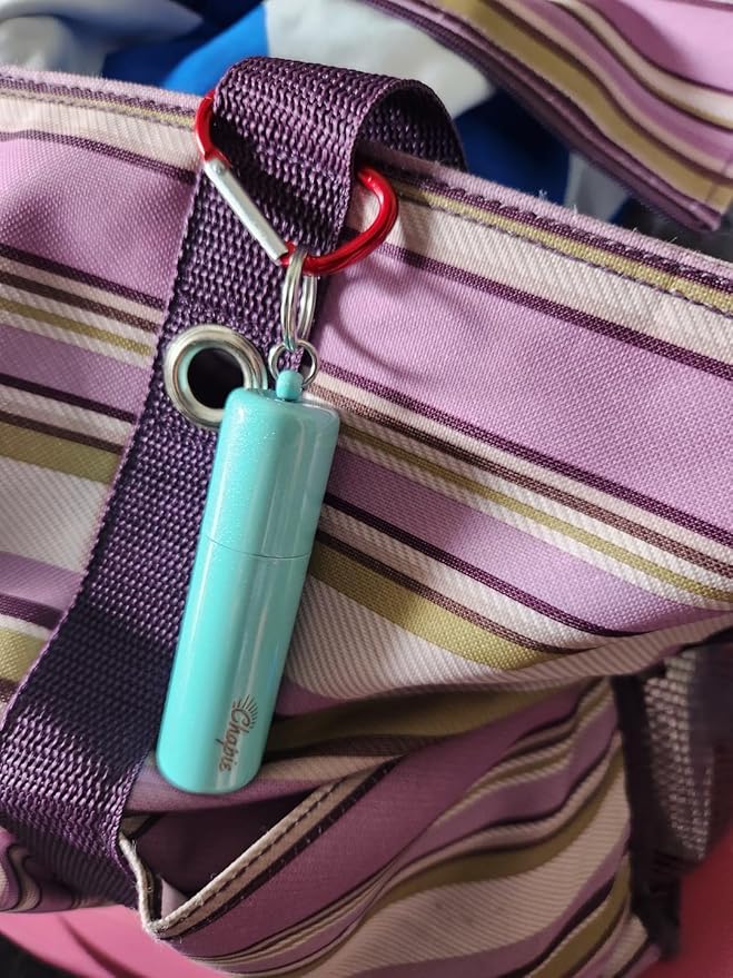 OG | Vacuum Insulated Lip Balm Keychain Holder, Prevents Melting & Messes | 3-Pack (Earth)