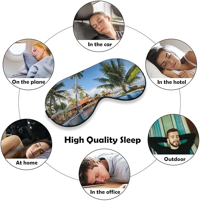 Custom Eye Mask Design Your Own Personalized Eye Shade Add Your Image Text Logo Light and Easy to Carry Effective Shadin Adjustable, Gold, 8.1"x4.1"