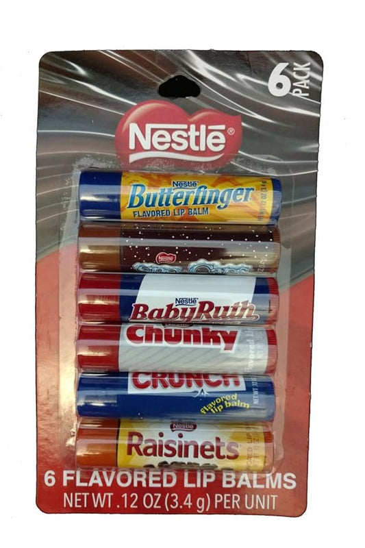 Taste Beauty Smiles You Can Taste - 6 Candy-Flavored Lip Balms (Nestle)