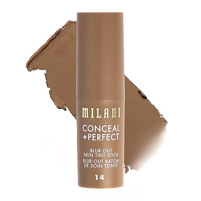 Milani Conceal + Perfect - Skin Tint Stick, Blur Out Tinted Moisturizer Makeup, Shade 014