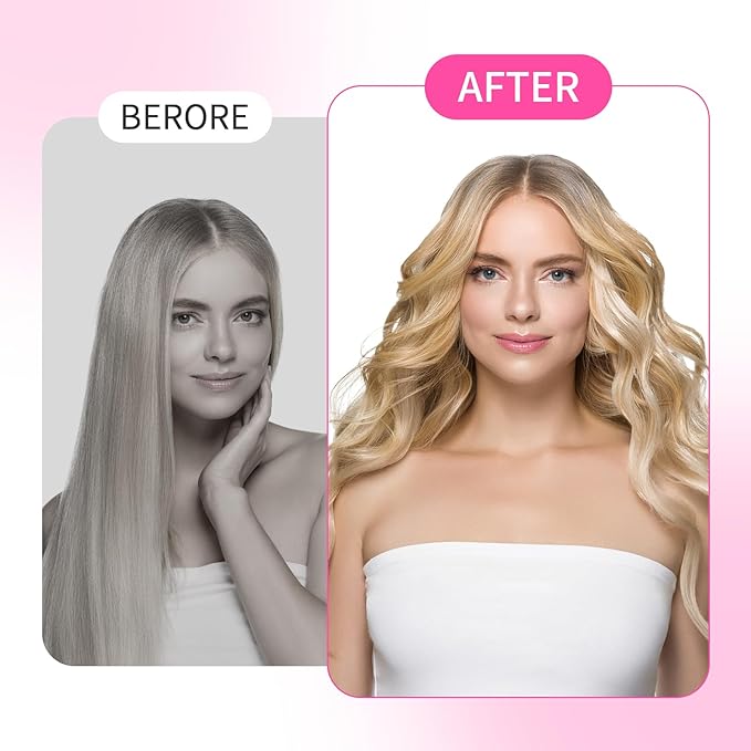 60 Pieces Foam Sponge Hair Rollers - Soft Sleeping Hair Curlers for Hair Styling (0.59inch, Pink)