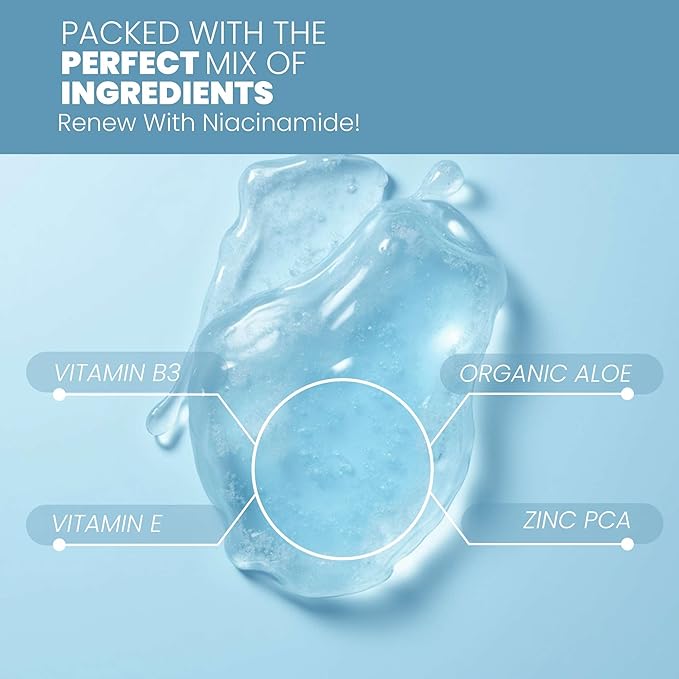 Eva Naturals Niacinamide 12% + Zinc Serum for Face – Dark Spot Remover, Pore Minimizer, Redness Relief, Hydrating Vitamin B3 with Botanical Hyaluronic Acid, Anti-Aging Facial Serum for Clear Skin