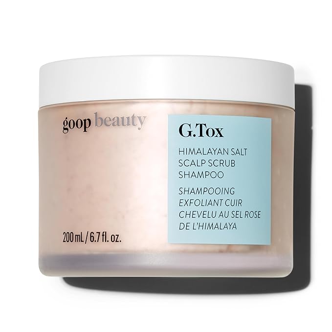 goop Beauty Scalp Scrub Shampoo | Exfoliator to Dexofiy & Purify | Himalayan Salt & Rosehip Oil | Cleanses Hair of Product Buildup | 6.7 fl oz
