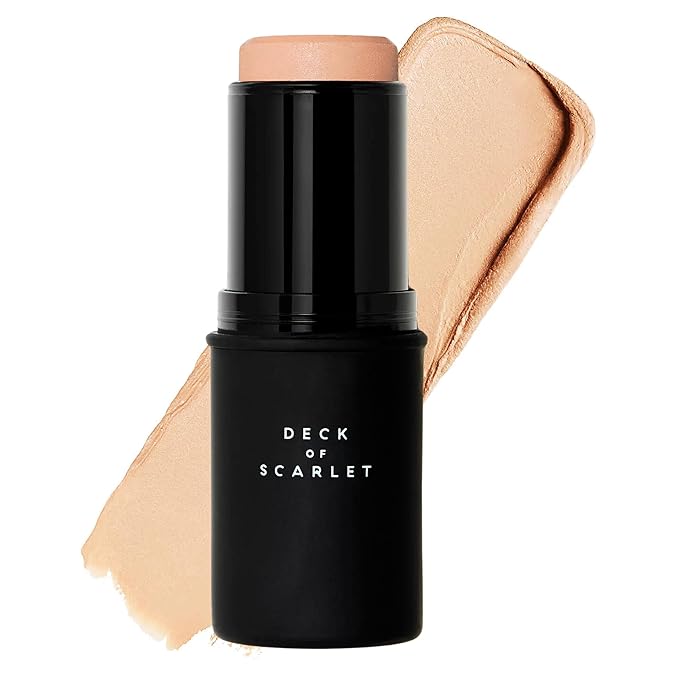 Deck of Scarlet Skin Edit Serum Foundation Stick - Clean And Vegan Makeup - Hydrating Formula With Natural Glowy Finish