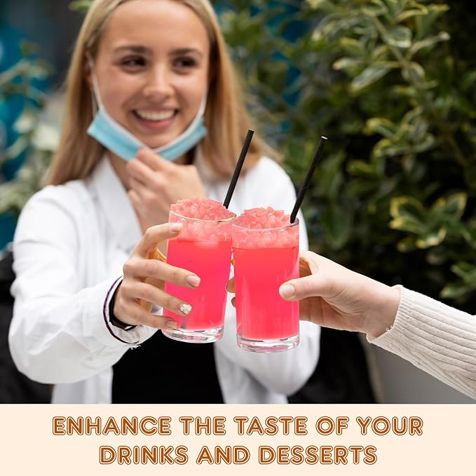 Fanale Coconut Jelly Topping nata de coco for Boba Tea | Ice Cream | Yogurt | Smoothie | Milk Tea | Desserts (Sakura Heart Shaped, 6.6 lb) JEL030