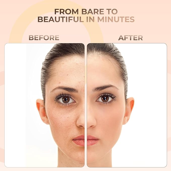 Foundation Powder Refill (Warm) (12 Gram Bag) By Sweet Face Minerals, Lightweight Mineral Loose Makeup Powder with SPF 20, Full Coverage Flawless Finish, Talc-free, Cruelty-Free, Refillable Pouch