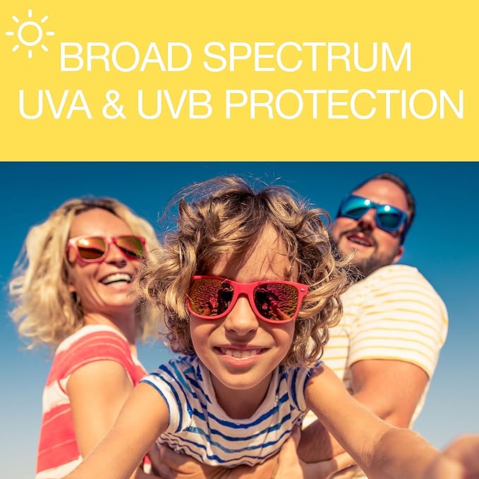 4-Pack Caribbean SPF 15 Lip Balm - Organic Ingredients, Broad Spectrum UVA/UVB Protection - Hydrating & Moisturizing, USA Made