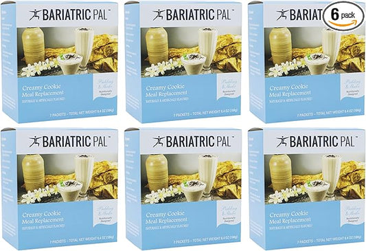 BariatricPal 15g Protein Shake or Pudding (Aspartame Free) - Creamy Cookie (6-Pack)