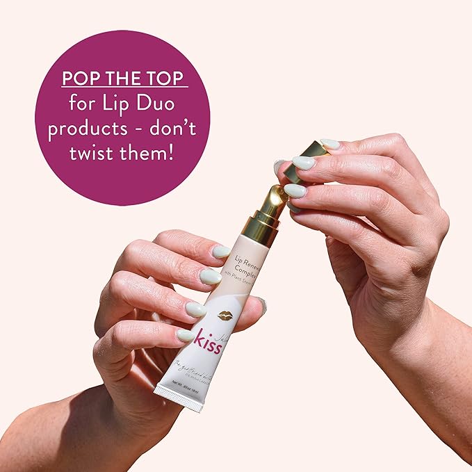 Lip Duo by Dr. Anna Cabeca - Julva Revitalizing Feminine Cream Personal Moisturizer and Julva Kiss Lip Renewal Complex