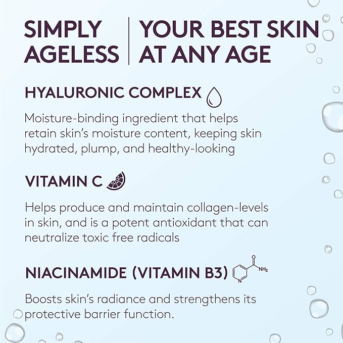 COVERGIRL & Olay Simply Ageless 3-in-1 Liquid Foundation, Fair Ivory, 1 Fl Oz (Pack of 1)