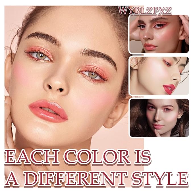 Cream Blush Stick,Multi-Use Makeup Blush Stick,Blendable Long Lasting Waterproof Blush Stick,Soft Tinted Moisturizer Cream Face Blush Makeup Stick for Cheeks & Lips Tint (#01 Shy Pink)