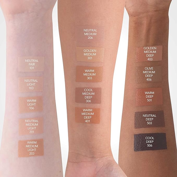 CLE Cosmetics CCC Cream (Warm Medium 303 / SPF 50) - Color Correcting Hybrid CC Cream with Sunscreen - Lightweight, Hydrating, Light to Medium Coverage Foundation - 1 fl oz