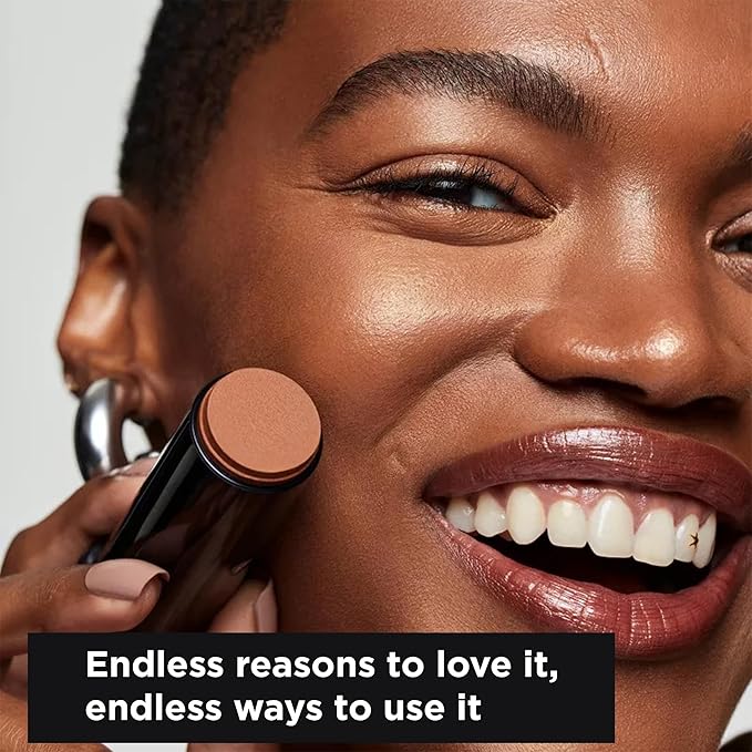 BLK/OPL Skin Perfecting Foundation Stick, SPF 15 Buildable & Blendable Face Foundation Makeup with Matte Finish - Full Coverage, Color Correcting & Sculpting - Hypoallergenic (Amber)