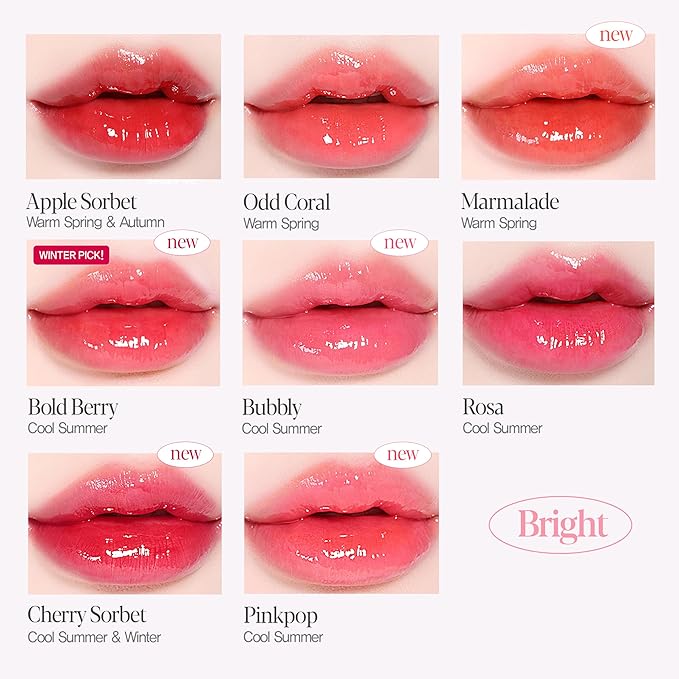 Espoir Couture Lip Tint Glaze #14 Pink Pop 0.14oz | Volumizing Lip Stain with Syrupy Shine | Long-Lasting & Vibrant Color for Radiant Lip Look | Moisturizing & Glossy Lip Tint | Korean Lip Makeup