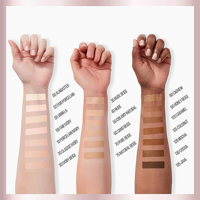 Maybelline Dream Radiant Liquid Medium Coverage Hydrating Makeup, Lightweight Liquid Foundation, Fair Porcelain, 1 Count