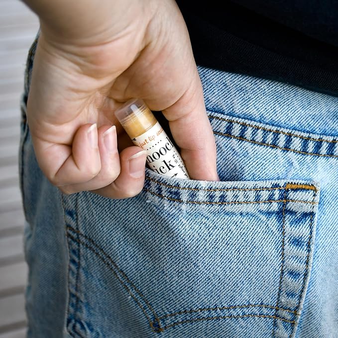 Smooch Stick All Natural Lip Balm Set for Women, Men & Kids with Beeswax & Shea Butter - Fruit, Floral, Herbal Flavors Variety Pack - Small Gift Idea - Seattle Sundries