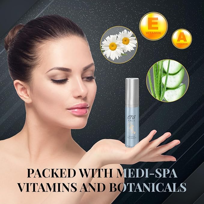 ERA Face spray makeup (Y5 Wheat, 2.25 oz) - airbrush foundation, everyday, buildable, professional spray on cosmetics by Era Beauty