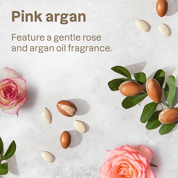 ATTITUDE Plastic-Free Pregnancy Stretch Mark Prevention Oil, EWG Verified, Dermatologically Tested, Plant and Mineral-Based, Vegan Maternity Products, Pink Argan, 3 Ounces