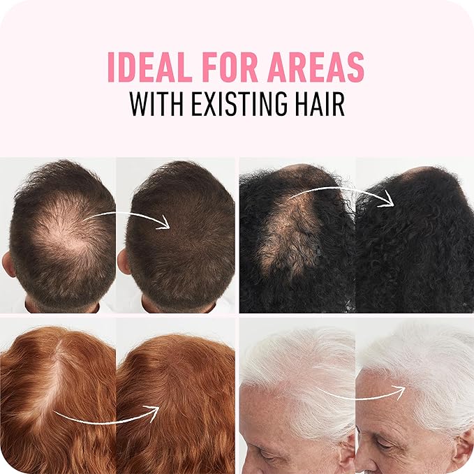 BOLDIFY Hair Fibers (28g) - Fill In Thinning and Fine Hair for an Instantly Fuller, Thicker Look - 14 Shades for Women & Men - Gray