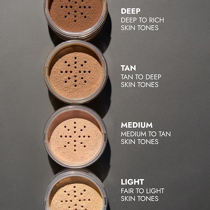 COVER FX Perfect Setting Powder - Shade Light - Loose Makeup Finishing Powder - Mattify Skin and Lock in Makeup - Blurs Fine Lines - Full Size