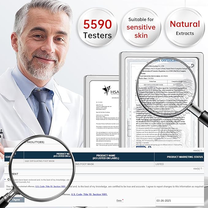 7 Pack Foot Peeling Mask, Hydrating Exfoliating Foot Mask for Dry Cracked Feet, Callus Remover & Cracked Heel Repair & Foot Care