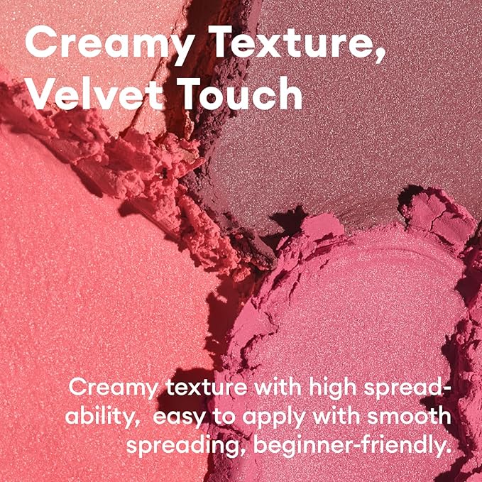 ITY Mood Blush, Blush for Cheeks Makeup,Moisturizing Creamy Blush Dual Funtions, Highly Spreadable, 0.18 oz (5.2g) in Chill Out