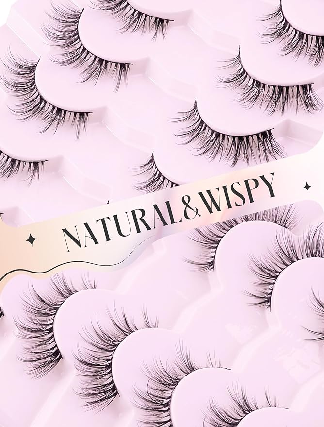 False Eyelashes Cat Eye Lashes Wispy Lashes Fake Lashes Natural Lashes Fake Eyelashes Natural Eyelashes Mink Lashes UP14