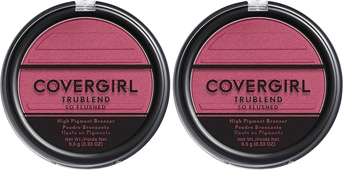COVERGIRL So Flushed High Pigment Blush, Temptation (Pack of 2)