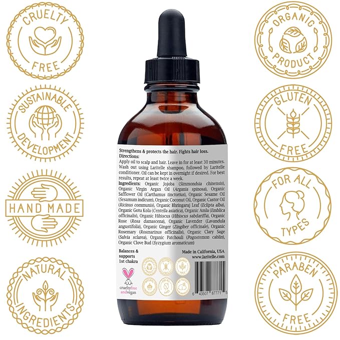 Organic Hair Loss Treatment Fertile Roots 4 oz