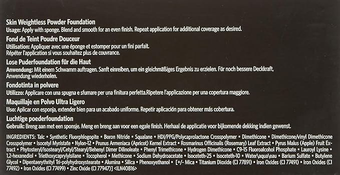 Bobbi Brown Skin Weightless Powder Foundation, No. 3.5 Warm Beige, 0.38 Ounce