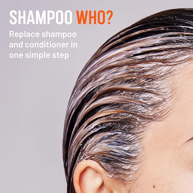 Hairstory New Wash Original Refill, Cleansing Cream for All Hair Types, Detergent Free Shampoo & Conditioner Alternative, Promotes Scalp Health, 8oz