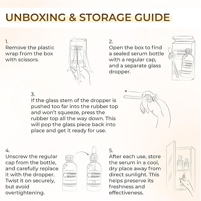 All Natural 20% Vitamin C Serum + 6 Active Boosters for Face, Dark Spots, Wrinkles, Brightening, Hydrating, Even Tone, Healthy Glow with Niacinamide, Hyaluronic Acid, Ferulic Acid, Vitamin E, Peptides