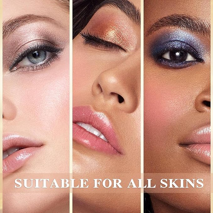 2 Colors Blush Stick,Multi-Use Cream Blush,Waterproofing Highly Pigmented Makeup Stick,Moisturizing Makeup Cream Set A6