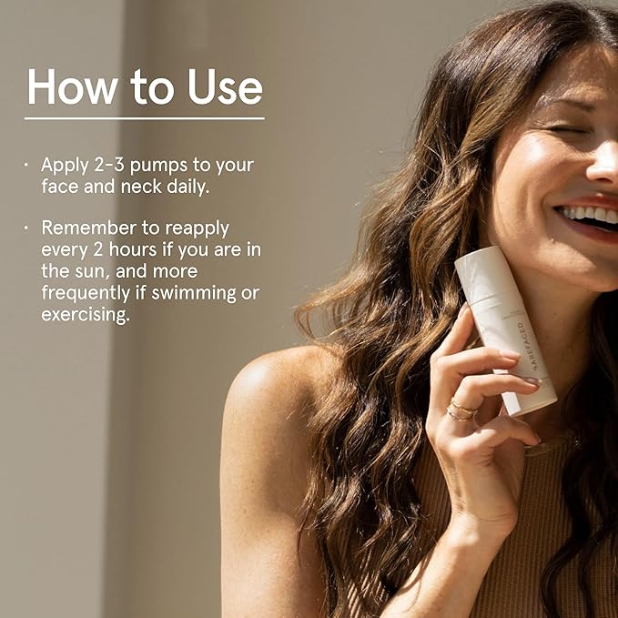 Barefaced Sheer Protection SPF 50+ – Broad-Spectrum Face Sunscreen for women with Zinc Oxide, Niacinamide & Hyaluronic Acid – Oil-Free UV Protection, Hydration & Anti-Aging with Universal Tint (60ml)