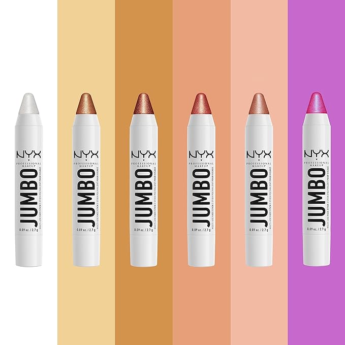 NYX PROFESSIONAL MAKEUP, Jumbo Multi-Use Face Highlighter Stick - Lemon Meringue