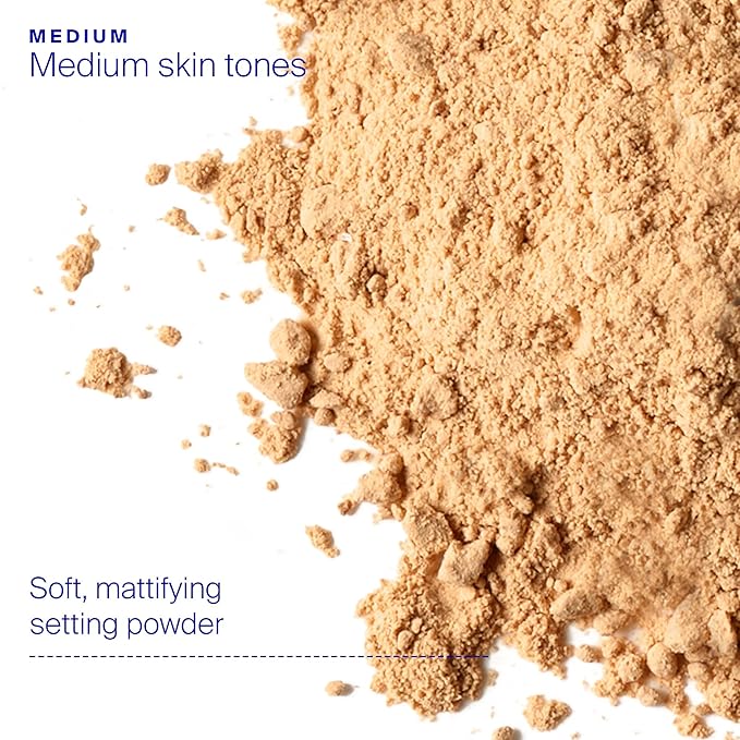 Supergoop! (Re) setting 100% Mineral Powder, Medium - 0.15 oz - Makeup Setting Powder + Broad Spectrum SPF 35 PA+++ Sunscreen - With Ceramides, Olive Glycerides & Coated Silica Spheres