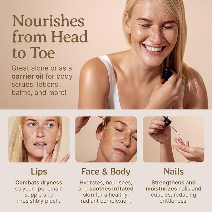 Bella Terra Oils - Emu Oil 4 oz - Genuine Pure Australian Emu, Infused with Linoleic & Oleic Acid, Perfect Companion for Lustrous Skin