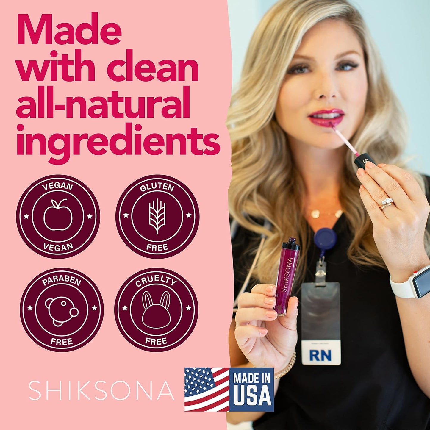 High Shine Lip Gloss | Hydrating, Vegan, High Pigment, Non-Sticky Lipgloss in a Timeless, Universal Color | Executive Eye Candy (Plum)