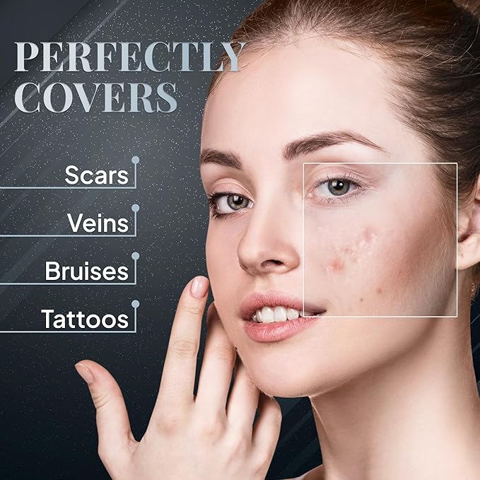 ERA Face spray makeup (R9 Chestnut - 2.25 oz) - airbrush foundation, everyday, buildable, professional spray on cosmetics by Era Beauty