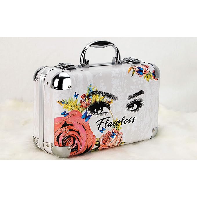 61pcs Makeup Gift Set With Extendable Trays and Mirror - Vmk1506, Flawless, 1 count