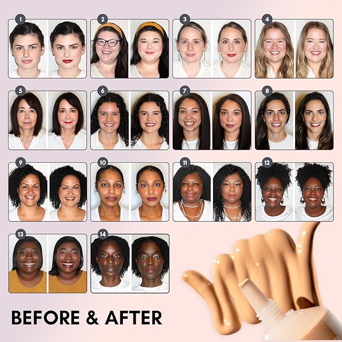 Clover Skin Is In Serum Foundation | Hydrating Face Serum, Lightweight Foundation, Cruelty-Free & Vegan | With Squalane And Sunflower Seed Wax | 30 ml - Shade 02 (Fair)