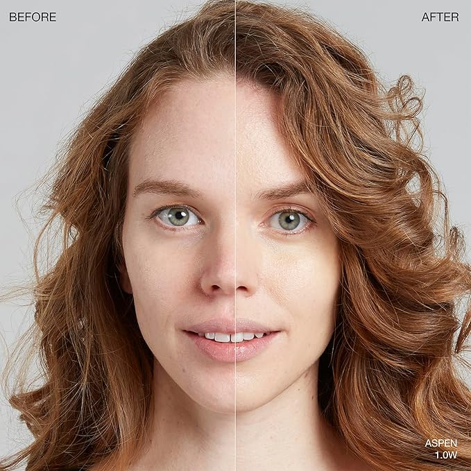 Ogee Sculpted Complexion Foundation Stick (Aspen 1.0W - Fair, Warm Undertones) Full Coverage Foundation Makeup - Instantly Balance & Even Complexion - 70% Organic Ingredients