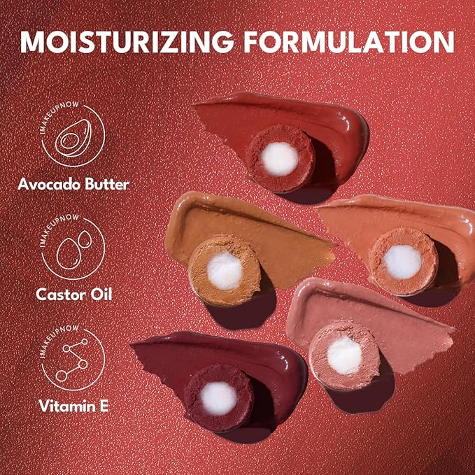 tinted lip balm, Conditioning & Nourishing Lip Balm, Matching concealer to cover lip lines and enhance color development- RED DAHLIA