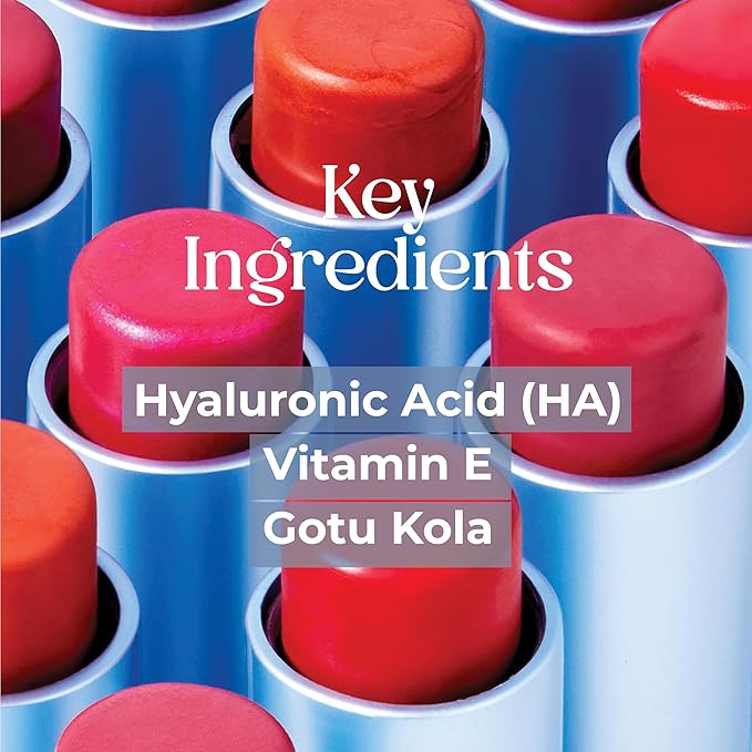 Tinted Lip Balm. Moisturizing Sheer, Buildable Lip Color with Hyaluronic Acid, Vitamin E and Rich Oil, Perfect Revitalizer for Chapped Lips. Beauty Plumper Moisturizer 0.21oz- Sunny Citrine