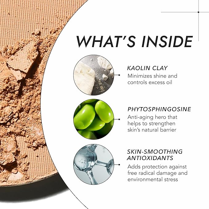 COVER FX Pressed Mineral Foundation - Shade T1 - Weightless Powder Foundation - Buildable Light to Full Coverage - Matte Finish - All Skin Types