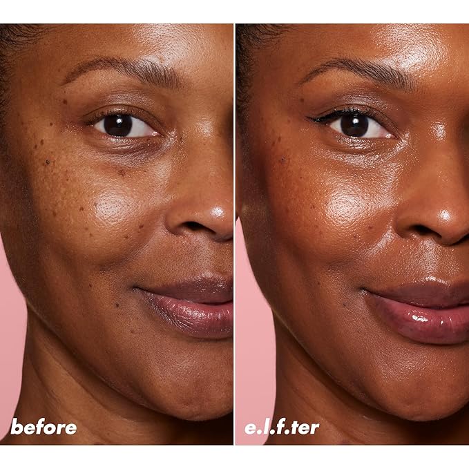 e.l.f. Halo Glow Skin Tint SPF 50, Tinted Moisturizer For Light, Buildable Coverage, Creates A Natural Glow, Vegan & Cruelty-Free, 13 Deep Neutral