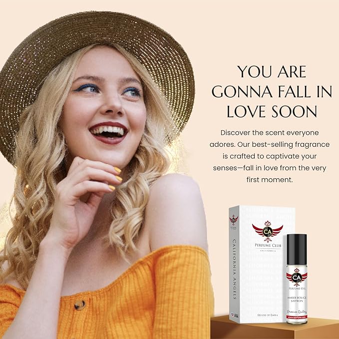 CA Perfume Impression of Santal Blush For Women Replica Fragrance Body Oil Dupes Alcohol-Free Essential Aromatherapy Sample Travel Size Concentrated Long Lasting Attar Roll-On 0.3 Fl Oz/10ml