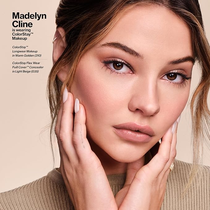 Revlon Liquid Foundation, ColorStay Face Makeup for Combination & Oily Skin, SPF 15, Medium-Full Coverage with Matte Finish, Natural Ochre (175), 1.0 oz