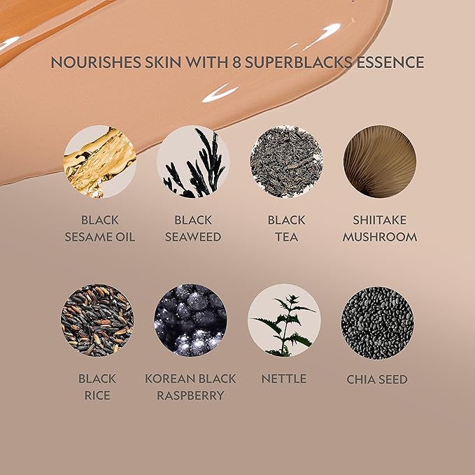 YENSA Super Silk Foundation - Full Coverage, Age-defying complex of Vitamin C, E, Ferulic, and Bakuchiol Oil (Fair 3) 1.0 fl oz